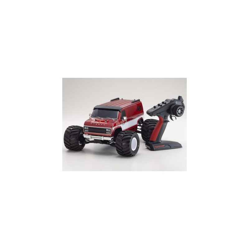 Kyosho Mad Van VE 4WD Fazer MK2 1:10 Readyset Rojo k.34491T1B