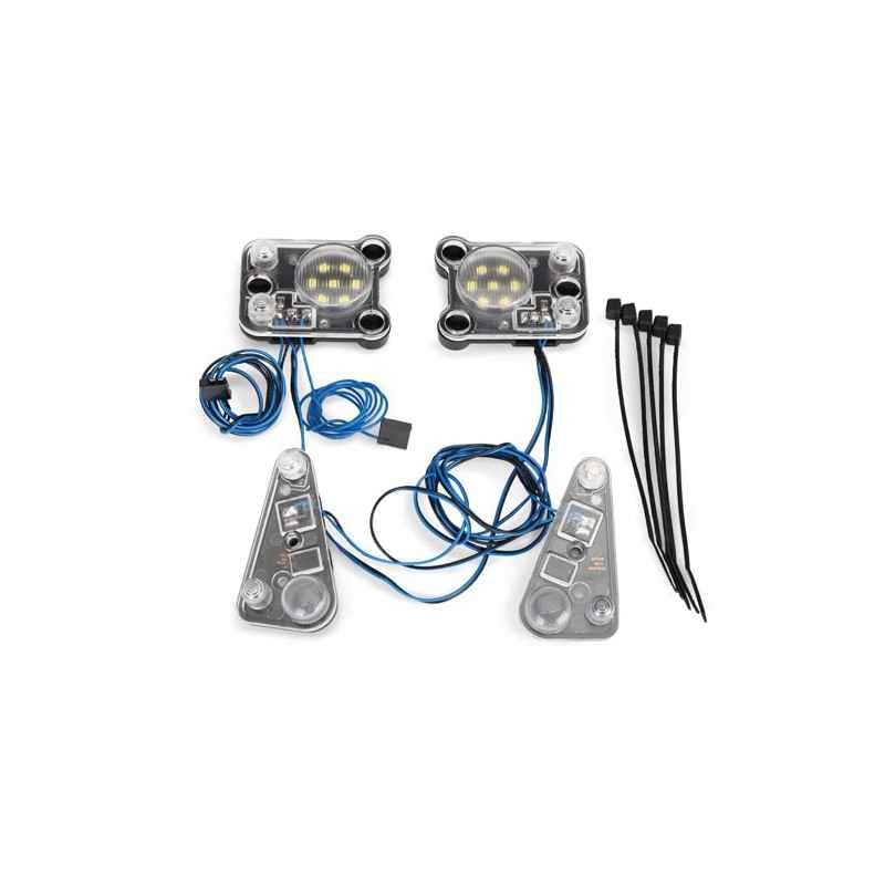 Kit de luces delanteras y traseras para Traxxas Land Rover Defender TRX-4 TRX8027