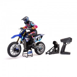 Moto RC Losi 1/4 Promoto-MX Motorcycle RTR azul LOS06000T2