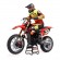 Moto RC Losi 1/4 Promoto-MX Motorcycle RTR rojo LOS06000T1