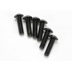 Tornillos Traxxas de 4X14mm cabeza de botón hexagonal (6pcs) TRX3938