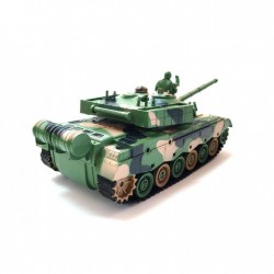 Tanque de camuflaje 1/28 verde RTR 99810