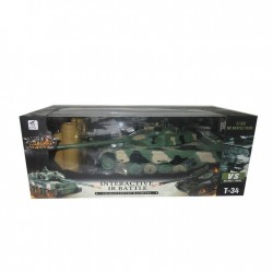 Tanque de camuflaje 1/28 verde RTR 99810