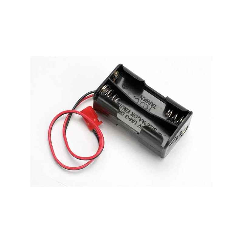 Porta-pilas Traxxas de 4 celdas sin interruptor de encendido trx3039