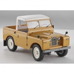 Coche de radiocontrol FMS 1/12 Land Rover Series II Scaler RTR color amarillo FMS11202RTR-YL