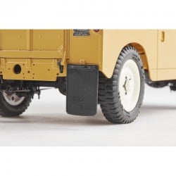 Coche de radiocontrol FMS 1/12 Land Rover Series II Scaler RTR color amarillo FMS11202RTR-YL