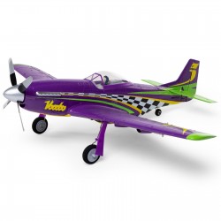 Avión E-Flite UMX P-51D Voodoo BNF Basic con AS3X y SAFE Select EFLU4350