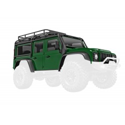 Carrocería Traxxas Land Rover Defender TRX-4M completa pintada verde TRX9712-GRN