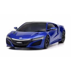 Carroceria Kyosho Autoscale 1:27 Honda NSX azul Wide MM K.MZP233BL