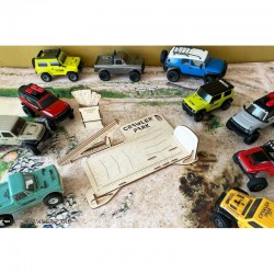 Mesa de configuración Toyswd 1/24 y 1/18 Rc Crawler Park TWD240005