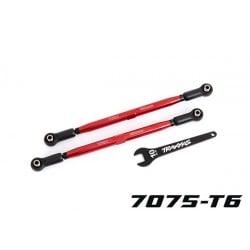 Enlaces de convergencia delanteros Traxxas rojos (2pcs) para X-Maxx / XRT TRX7897R