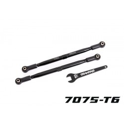 Enlaces de convergencia delanteros Traxxas negros (2pcs) para X-Maxx / XRT TRX7897A