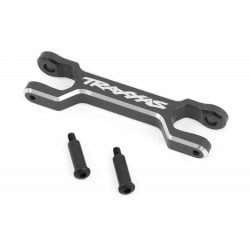 Enlace de arrastre drag link de aluminio 6061-T6 (gris) para Traxxas X-Maxx / XRT TRX7879-GRAY