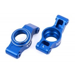 Manguetas traseras de aluminio Azul 6061-T6 para Traxxas X-Maxx / XRT TRX7852-BLUE