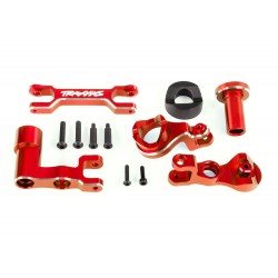 Juego de salva servo de aluminio rojo 6061-T6 Traxxas XRT TRX7843-RED