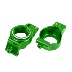 Bloques de ruedas (c-hubs) de aluminio verde 6061-T6 para Traxxas X-Maxx / XRT TRX7832-GRN