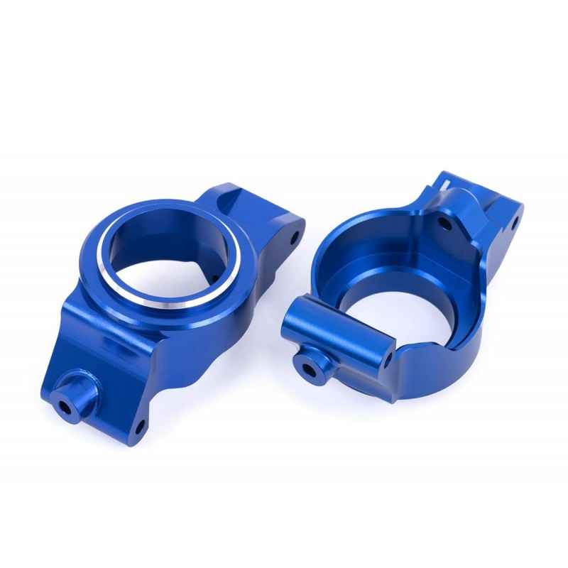 Bloques de ruedas (c-hubs) de aluminio azul 6061-T6 para Traxxas X-Maxx / XRT TRX7832-BLUE