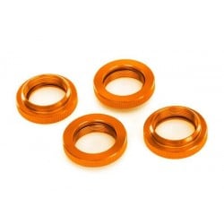 Retenedor de muelle naranja de aluminio Traxxas para amortiguador GTX TRX7767ORNG