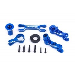 Manivelas de dirección de aluminio 6061-T6 Azul para Traxxas X-Maxx TRX7746-BLUE