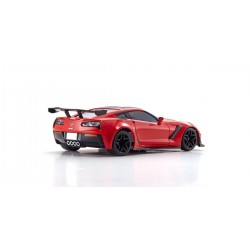 Kyosho Mini-Z RWD Chevrolet Corvette ZR1 Torch Red (W-MM/KT531P) K.32334R