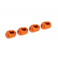 Retenedor de pasadores de suspensión de aluminio 6061-T6 Naranja Traxxas (4pcs) TRX7743-ORNG