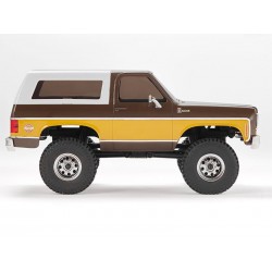 Coche Rc FMS 1:24 FCX24 Chevrolet K5 Blazer RTR - Marron FMS12403RTR-BR