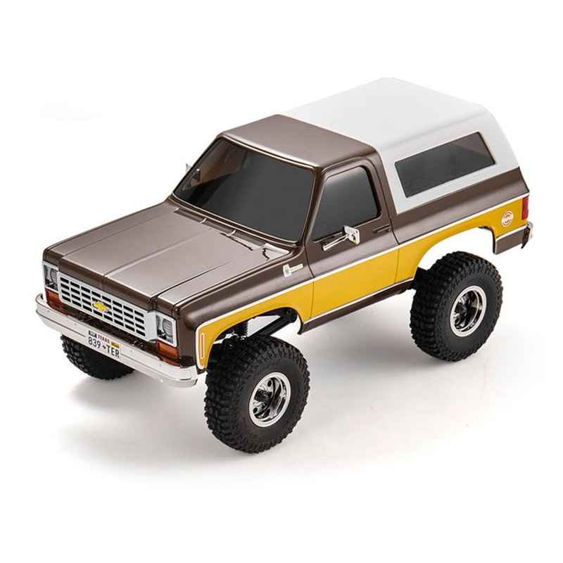 Coche Rc FMS 1:24 FCX24 Chevrolet K5 Blazer RTR - Marron FMS12403RTR-BR