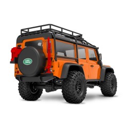 Traxxas TRX-4M 1/18 Land Rover Defender 4WD Naranja (con bateria y cargador USB) TRX97054-1ORNG