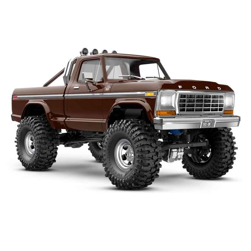 Traxxas TRX-4M Ford F-150 High Trail Edition, 1/18 Marron (con bateria y cargador USB) TRX97044-1BRWN