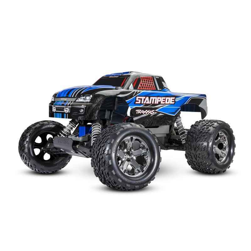 Traxxas Stampede RTR 2WD 1/10 Azul (con batería y cargador USB) TRX36054-8BLUE