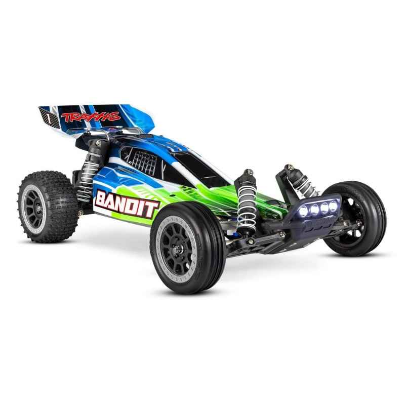 Traxxas Bandit Extrem Sports RTR 2WD 1/10 Verde (Con batería/Cargador USB TRX24254-8GRN