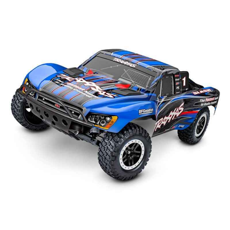 Traxxas Slash 2WD 1/10 Brushless BL-2S Azul TRX58134-4BLUE