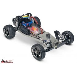 Traxxas Bandit RTR 2WD 1/10 Morado VXL Brushless PRO SERIES MAGNUM 272R (sin batería ni cargador) TRX24076-74PRPL