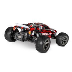 Traxxas Rustler RTR 2WD 1/10 VXL Brushless Rojo TSM PRO SERIES MAGNUM 272R (sin batería ni cargador) TRX37076-74RED