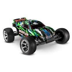 Traxxas Rustler RTR 2WD 1/10 VXL Brushless Verde con TSM PRO SERIES MAGNUM 272R (sin batería ni cargador) TRX37076-74GRN