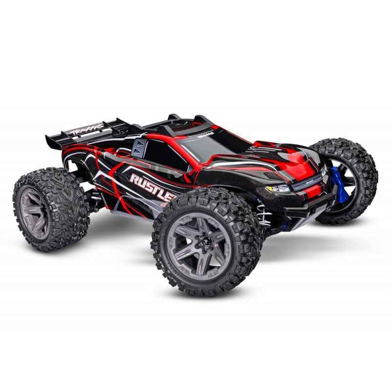 Traxxas Rustler 4WD 1/10 Brushless BL-2S Rojo TRX67164-4RED