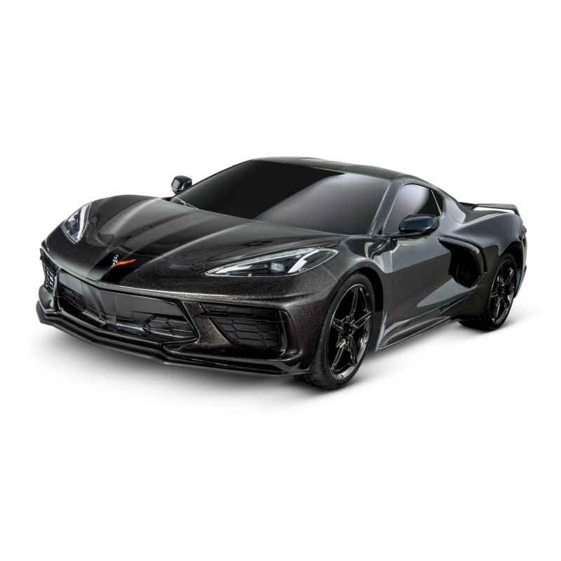 Traxxas Corvette Chevrolet Stingray 1/10 Scale AWD Supercar 4-Tec 3.0 Negro TRX93054-4BLK