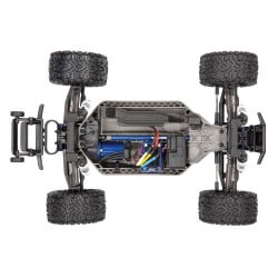 Traxxas Rustler RTR 4WD 1/10 VXL Brushless con TSM Naranja (Sin Bateria ni Cargador) TRX67076-4O