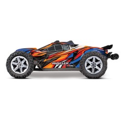 Traxxas Rustler RTR 4WD 1/10 VXL Brushless con TSM Naranja (Sin Bateria ni Cargador) TRX67076-4O