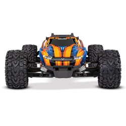 Traxxas Rustler RTR 4WD 1/10 VXL Brushless con TSM Naranja (Sin Bateria ni Cargador) TRX67076-4O