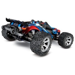 Traxxas Rustler RTR 4WD 1/10 VXL Brushless con TSM Azul (Sin Bateria ni Cargador) TRX67076-4B