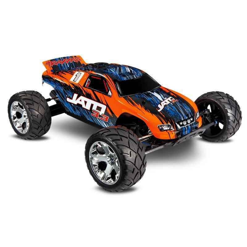 Traxxas Nitro Jato 3.3, con TSM Naranja TRX55077-3ORNG