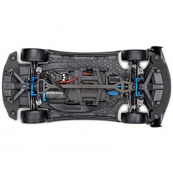 Traxxas XO-1 Brushless Supercar TQI TSM 4WD Azul TRX64077-3