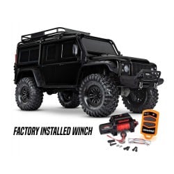 Traxxas TRX-4 Land Rover Defender con winch TRX8855 instalado de fabrica TRX82056-84