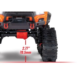 Traxxas TRX-4 Sport equipado con orugas TRAXX TRX82034-4