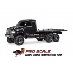 Traxxas TRX-6 1/10 6x6 Ultimate RC Hauler Flatbed Tow Truck con winch TRX88086-84BLK