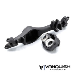 Carcasa de eje delantero Vanquish F10 aluminio Negro VPS08630