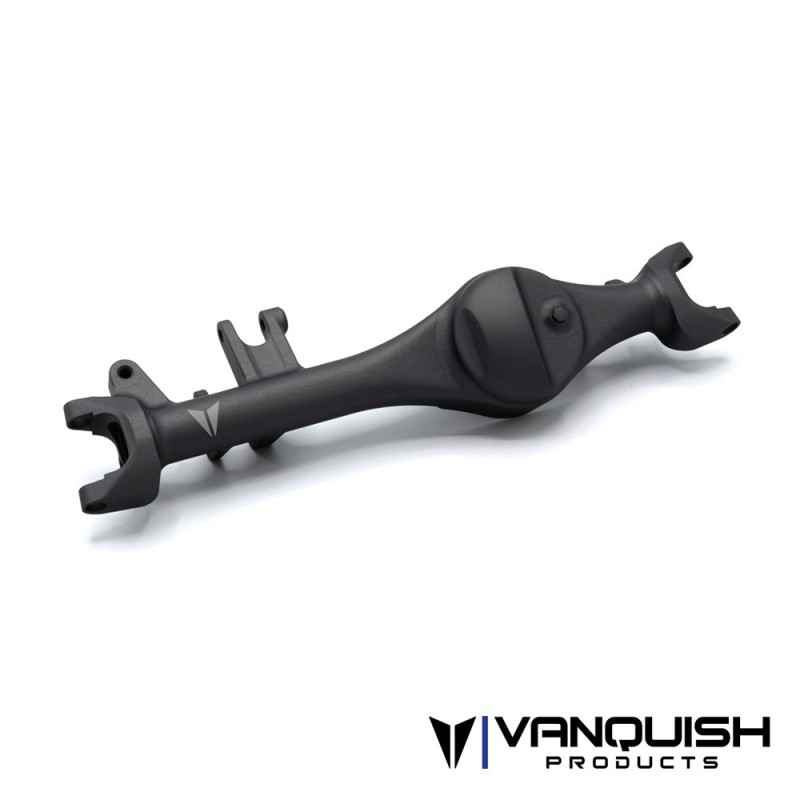 Carcasa de eje delantero Vanquish F10 aluminio Negro VPS08630