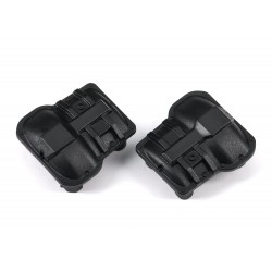 Cubiertas de ejes Traxxas delantera o trasera negra (2pcs) para TRX-4M TRX9738