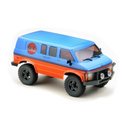 Absima 1:18 Micro Pro Crawler Rock Van V2 RTR azul-naranja AB18028V2